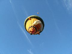 The Marines bulldog passes low over our heads