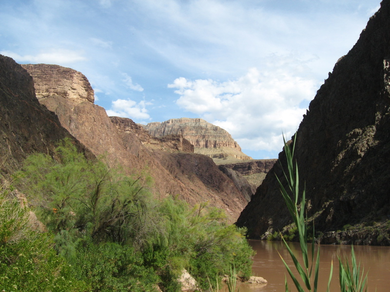 View from the first campsite