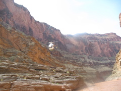 NPS helicopter flying away