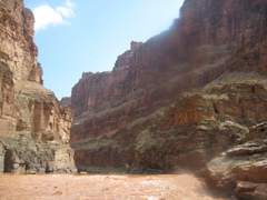 NPS helicopter flying away