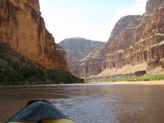 On the river, more canyon