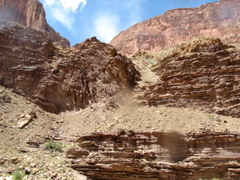 Canyon cliffs
