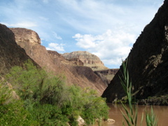 View from the first campsite