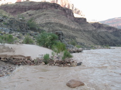View from the campsite