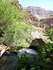 Pool under thunder falls