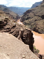 Hike down from the Patio