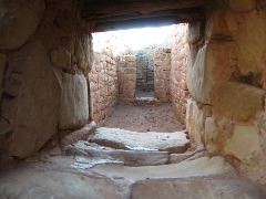 Sun Temple.  You couldn't really photograph the whole thing, but it looked a lot like a much smaller Chaco Canyon house