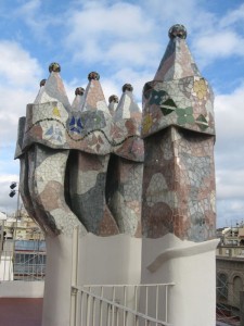 Chimneys of Casa Battló