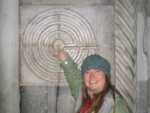 Meditation labyrinth in Luca