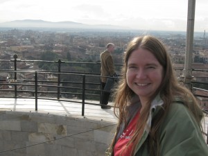 View from the top of the Leaning Tower