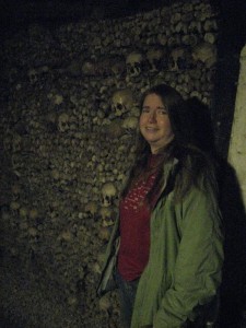Susan looking a bit uncertain about the whole affair.