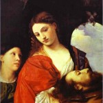 salome-titian Titian's version