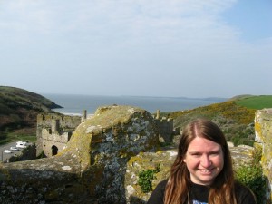 img_2887 Susan and the Sea, seen from the ramparts of the castle