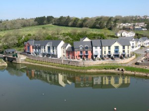 img_3042 The town of Pembroke, seen across the inlet that defends the Castle.