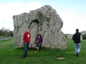 img_3122 Gavin, Gwen, and Joe (Joe's back, anyway) at Avebury.