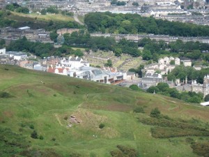Probably the most photographed vista in the Edinburgh area