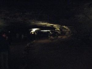 Trying to capture the sense of the space.  The place really is immense.  This is one of the small passages.