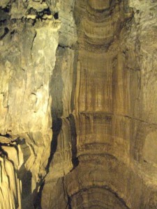 Part of the Great Vault.  This is a truly immense space.  It's something like 180 feet deep.  And wide enough that they have an entire catwalk tower running up inside it.  This shot was taken from about the middle of said tower.