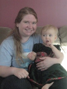 IMG_5711 Mommy and Autumn on her second Christmas.